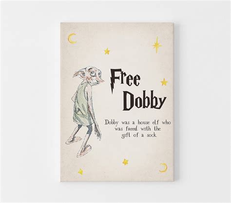 Free Dobby Sign Printable